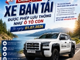 TIN VUI CHÍNH THỨC DÀNH CHO KHÁCH HÀNG QUAN TÂM XE BÁN TẢI