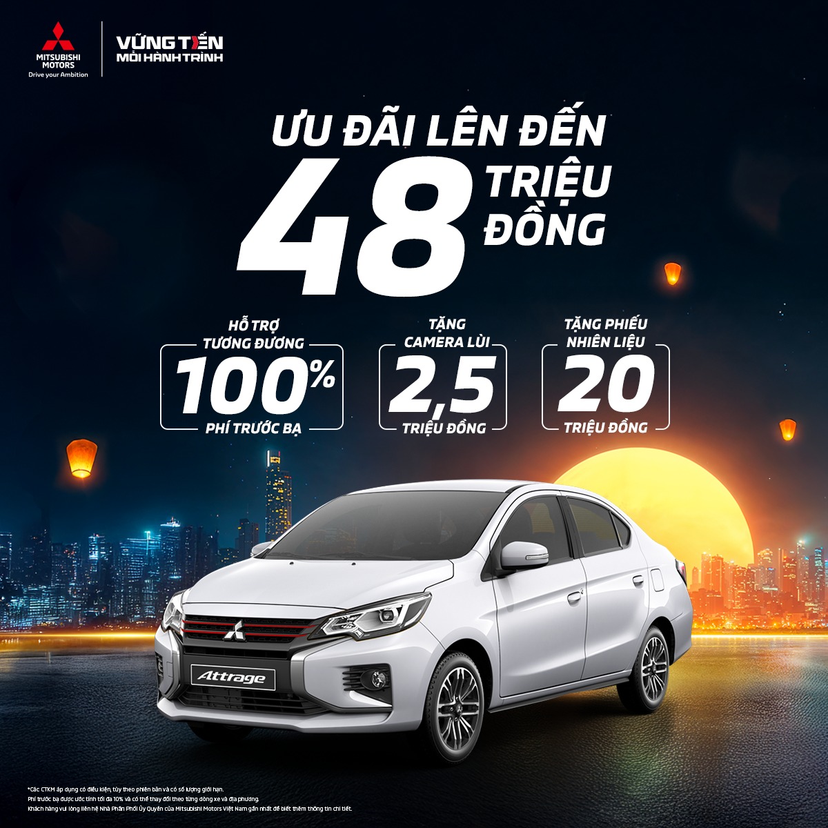 Chương trình ưu đãi mitsubishi tháng 10