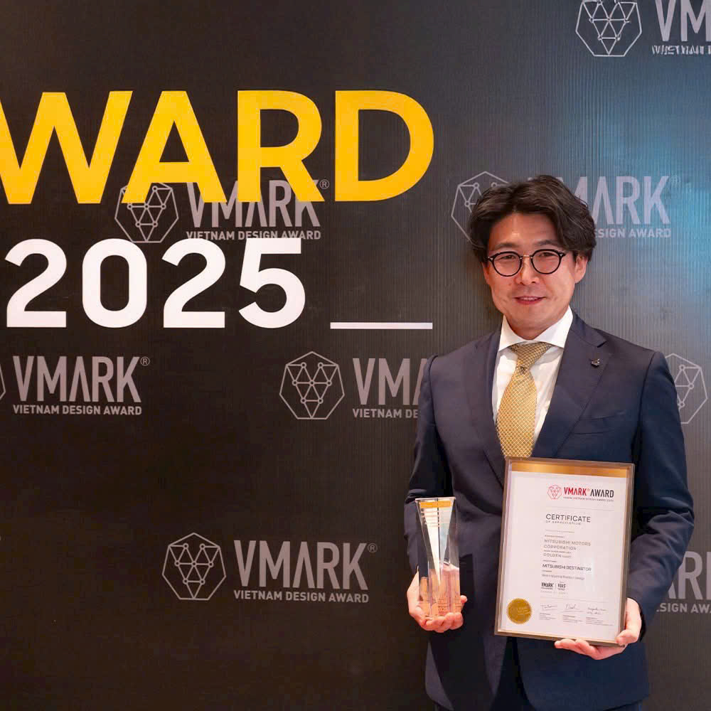 MITSUBISHI DESTINATOR THẮNG LỚN TẠI GIẢI THƯỞNG THIẾT KẾ VIỆT NAM VMARK 2025